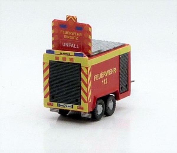 Fire Department Tandem Trailer Luggage Tag